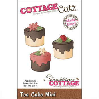 Cottage Cutz Tea Cakes Mini 123
